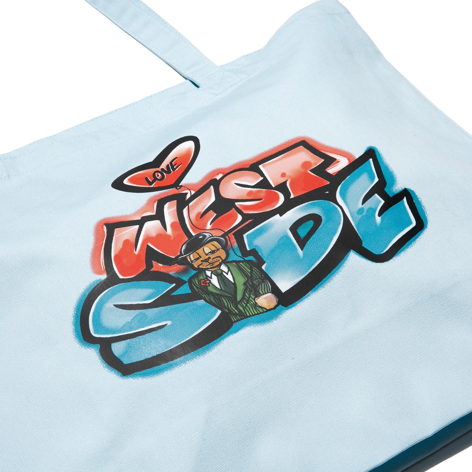 Nate Dogg Tote Bag by Riskie-Light Blue
