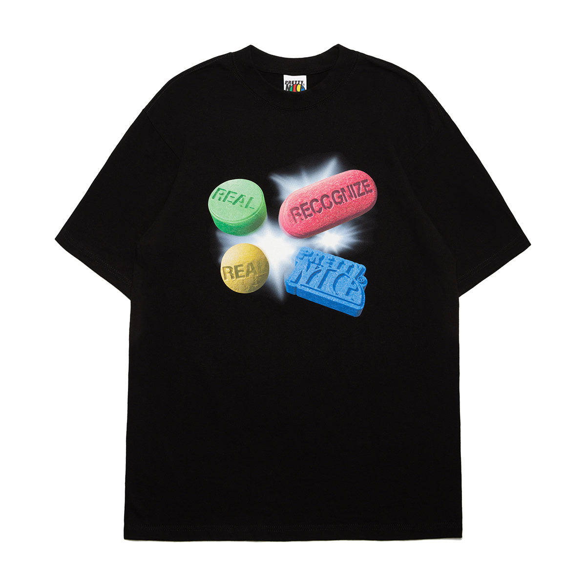 C11H15NO2 Heavyweight Tee-Black
