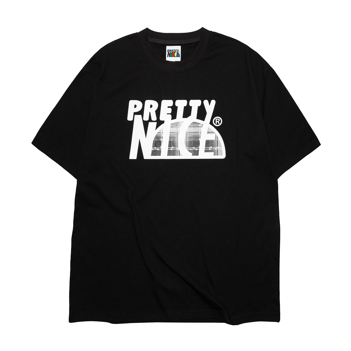 Barbed Reflective Logo Tee-Black