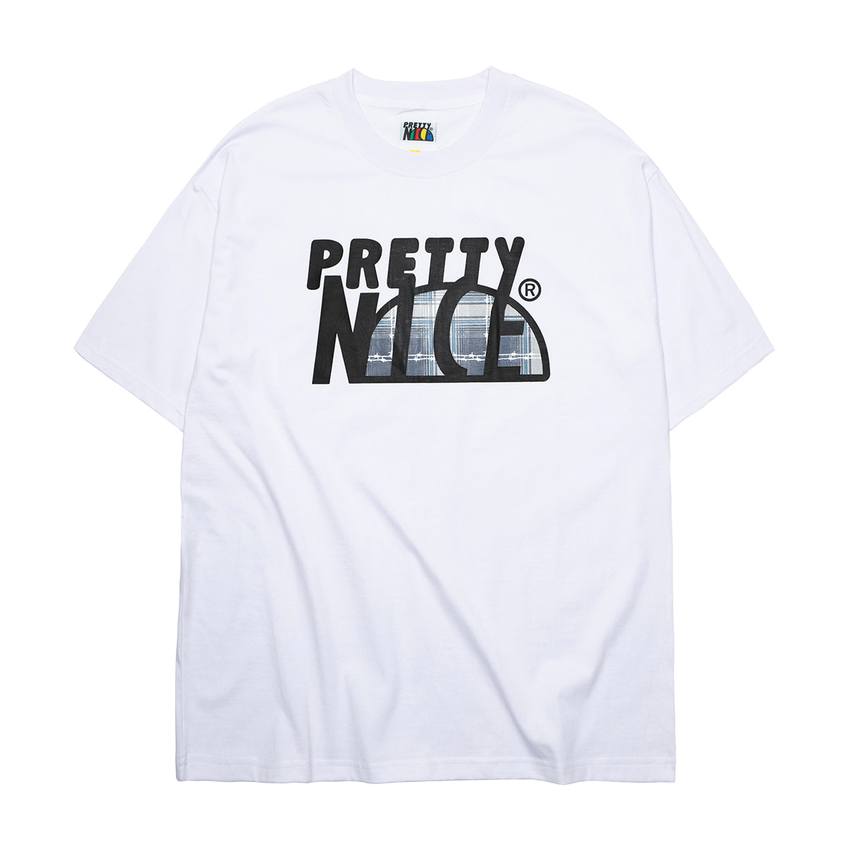 Barbed Reflective Logo Tee-Blue