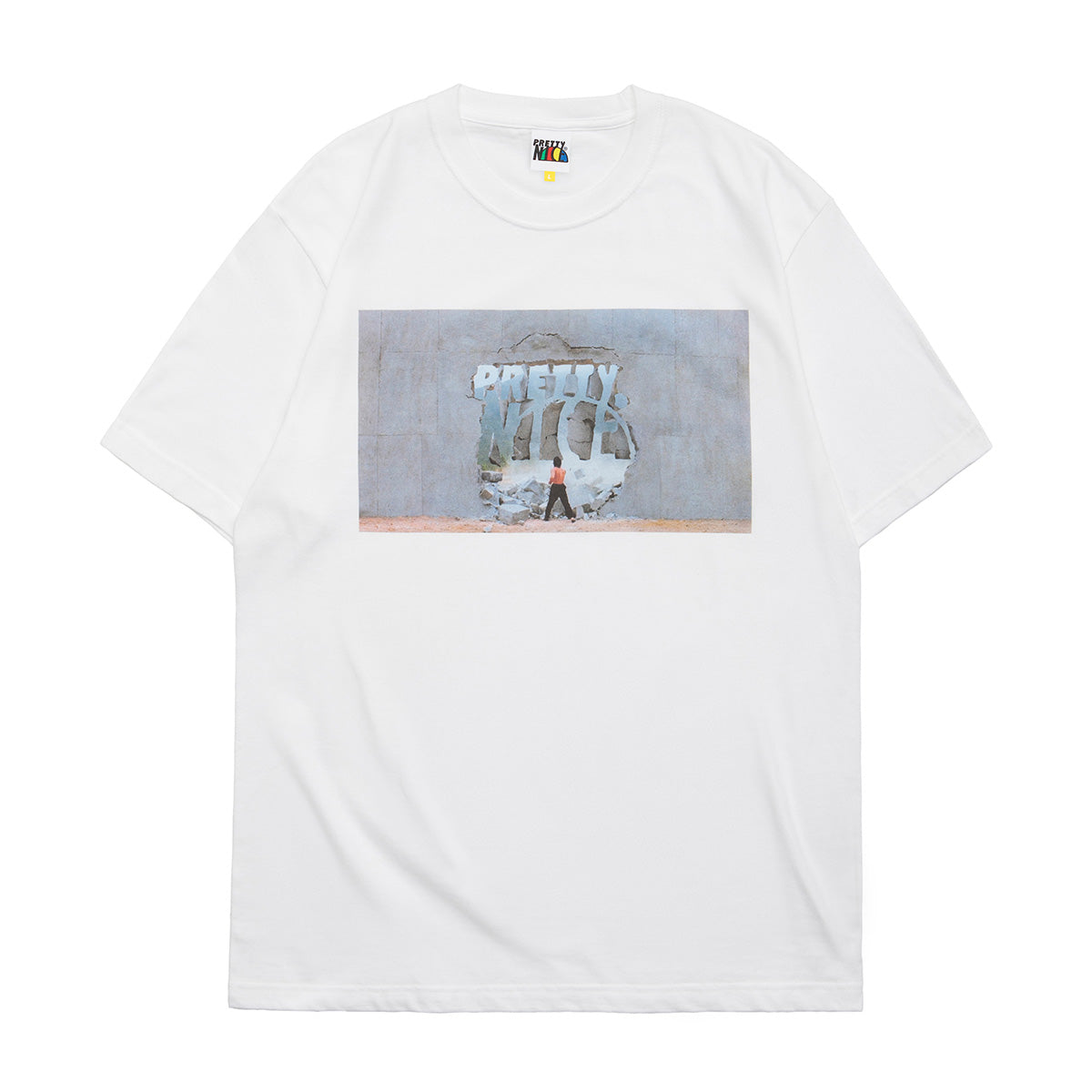 D.G.I.T. : Riki-Oh Logo Tee-White