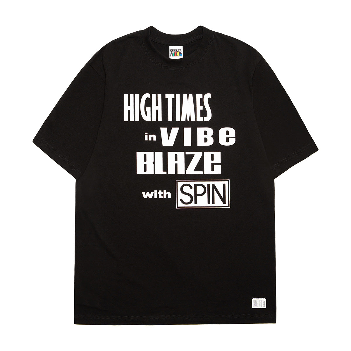 Blaze It Heat Reactive Heavyweight Tee-Black