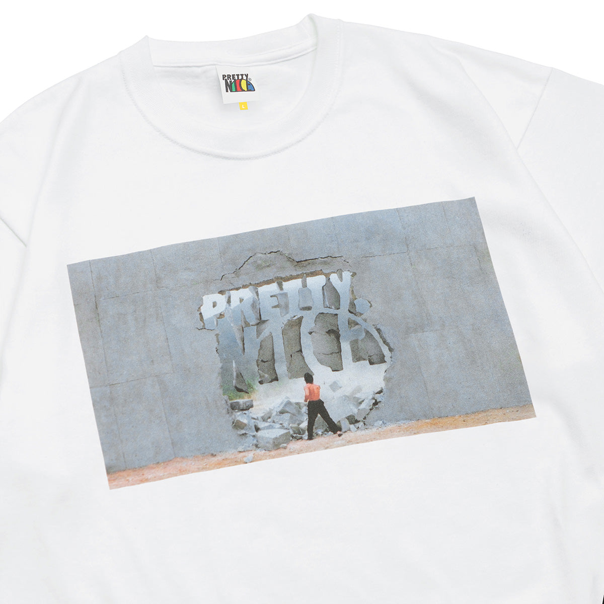 D.G.I.T. : Riki-Oh Logo Tee-White