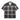 Barbed Reflective Plaid S/S Shirt-Black