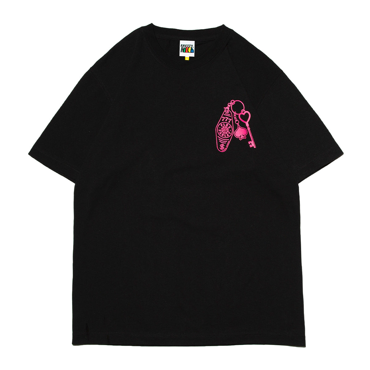 Pin Up Heavyweight Tee-Black