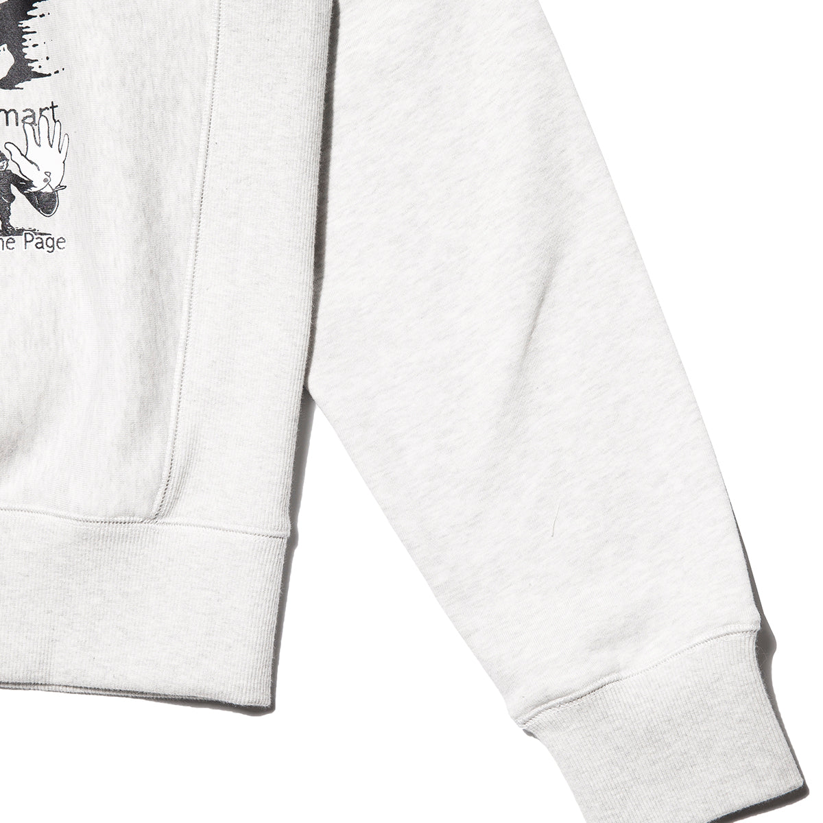 On the Run Heavyweight Hoodie-Ash