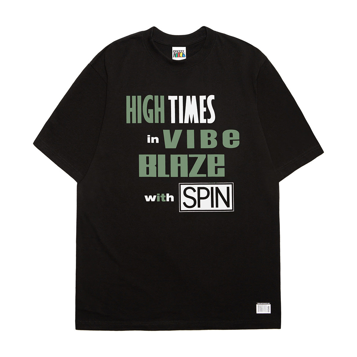 Blaze It Heat Reactive Heavyweight Tee-Black