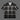 Barbed Reflective Plaid S/S Shirt-Black