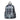 Barbed Reflective Plaid Backpack-Blue