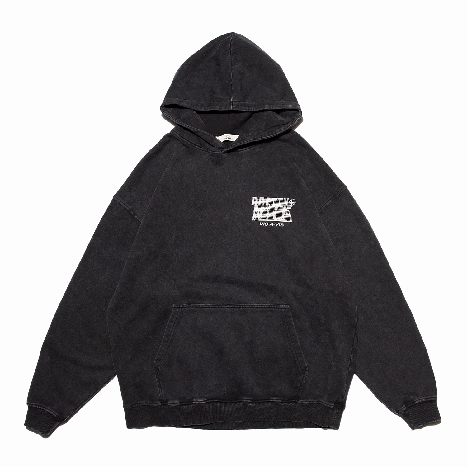 Tech Lines Water Reveal Washed Hoodie