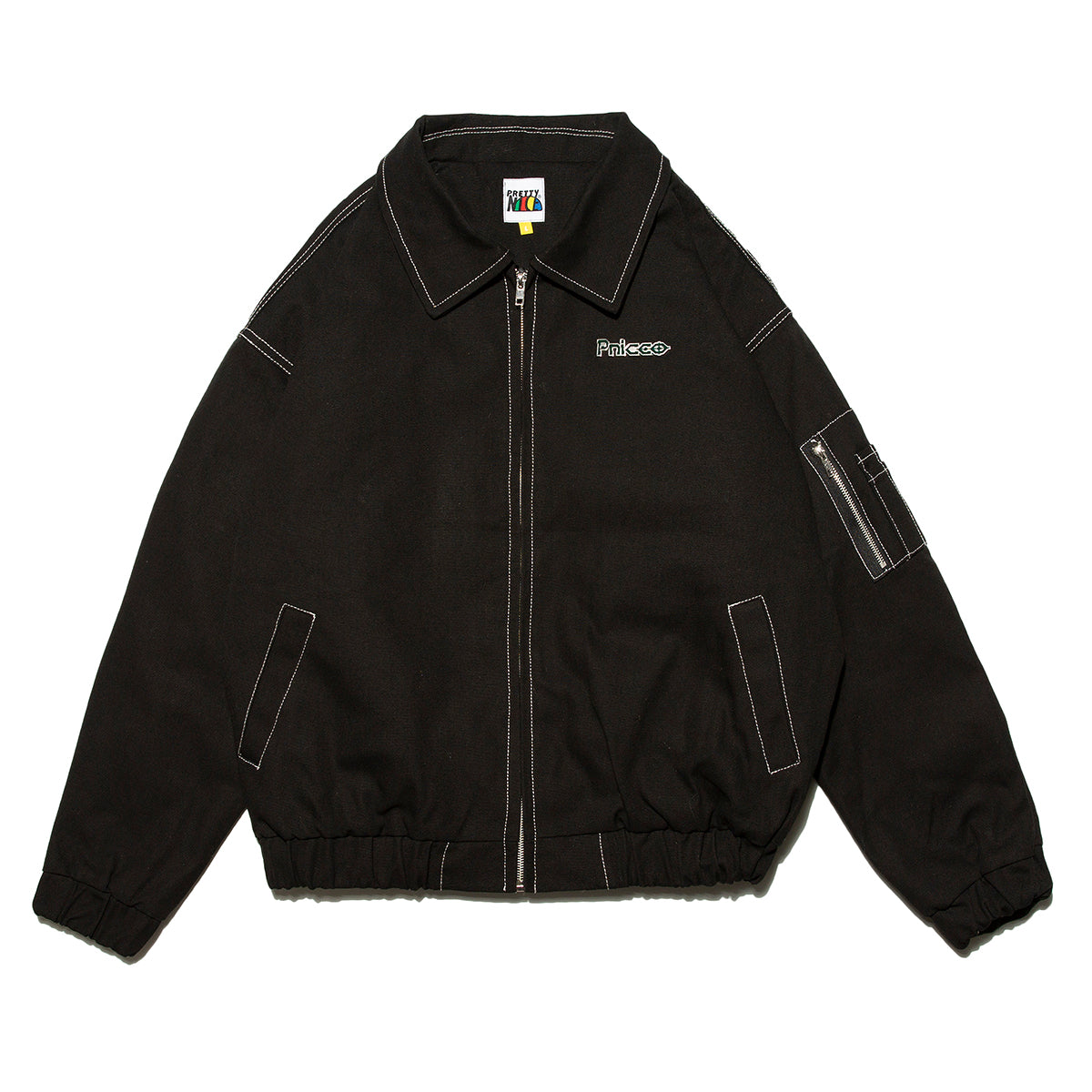 A.D.H.D. Heavyweight Canvas Jacket-Black