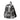 Barbed Reflective Plaid Backpack-Black
