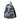 Barbed Reflective Plaid Backpack-Blue