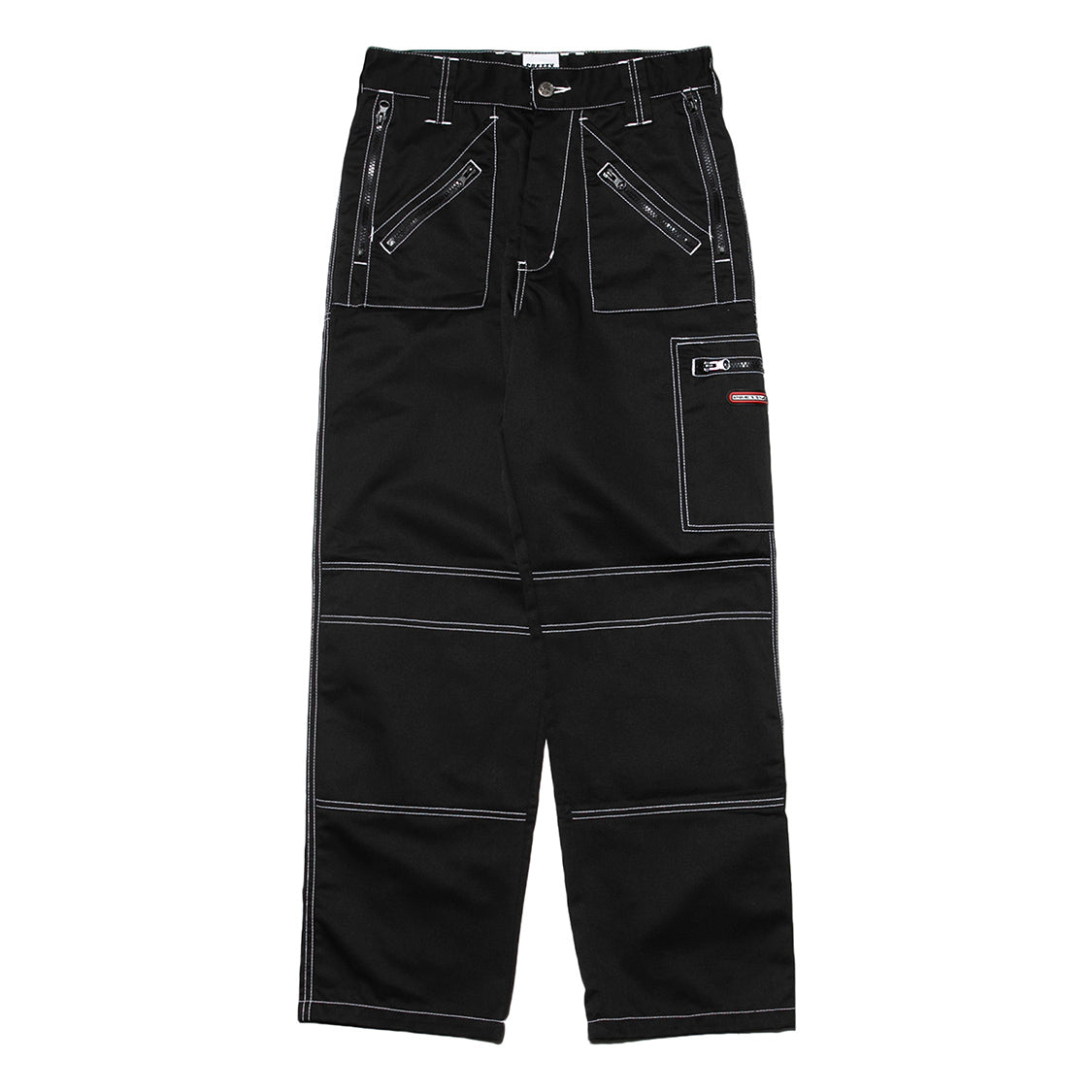 Compound Cargo Pants-Black