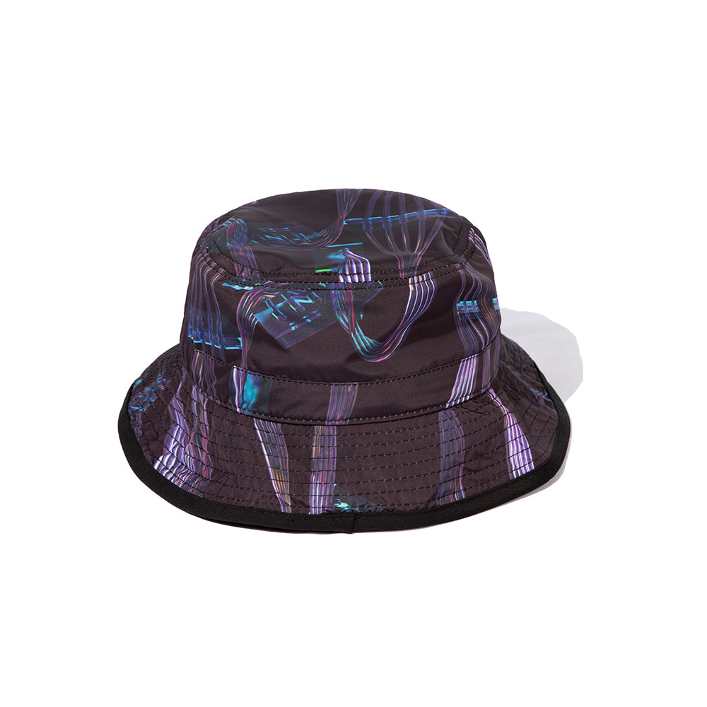 Electroplating : Cable Bucket Hat-Black