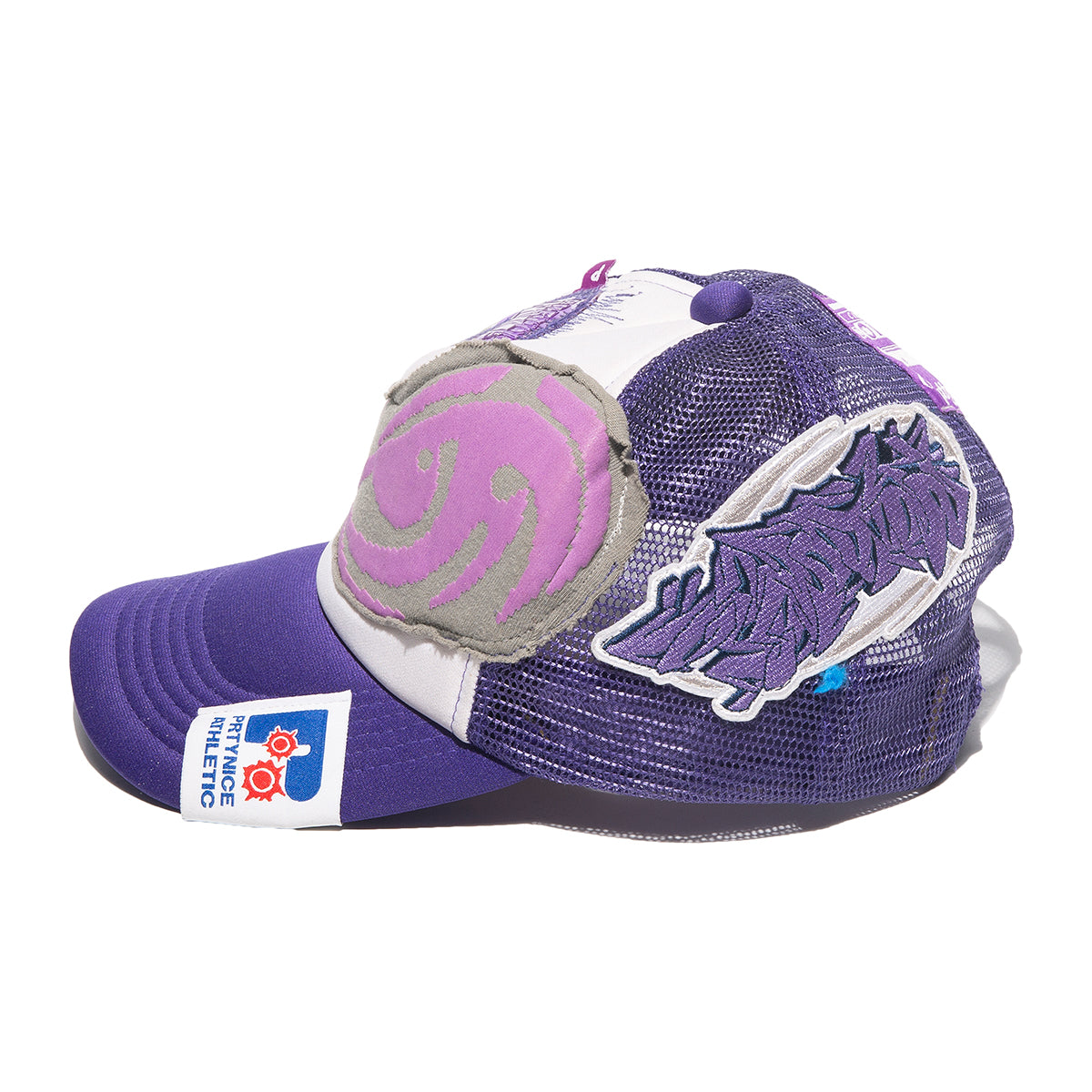 10 Rebuild Mesh Hat-Purple/White 