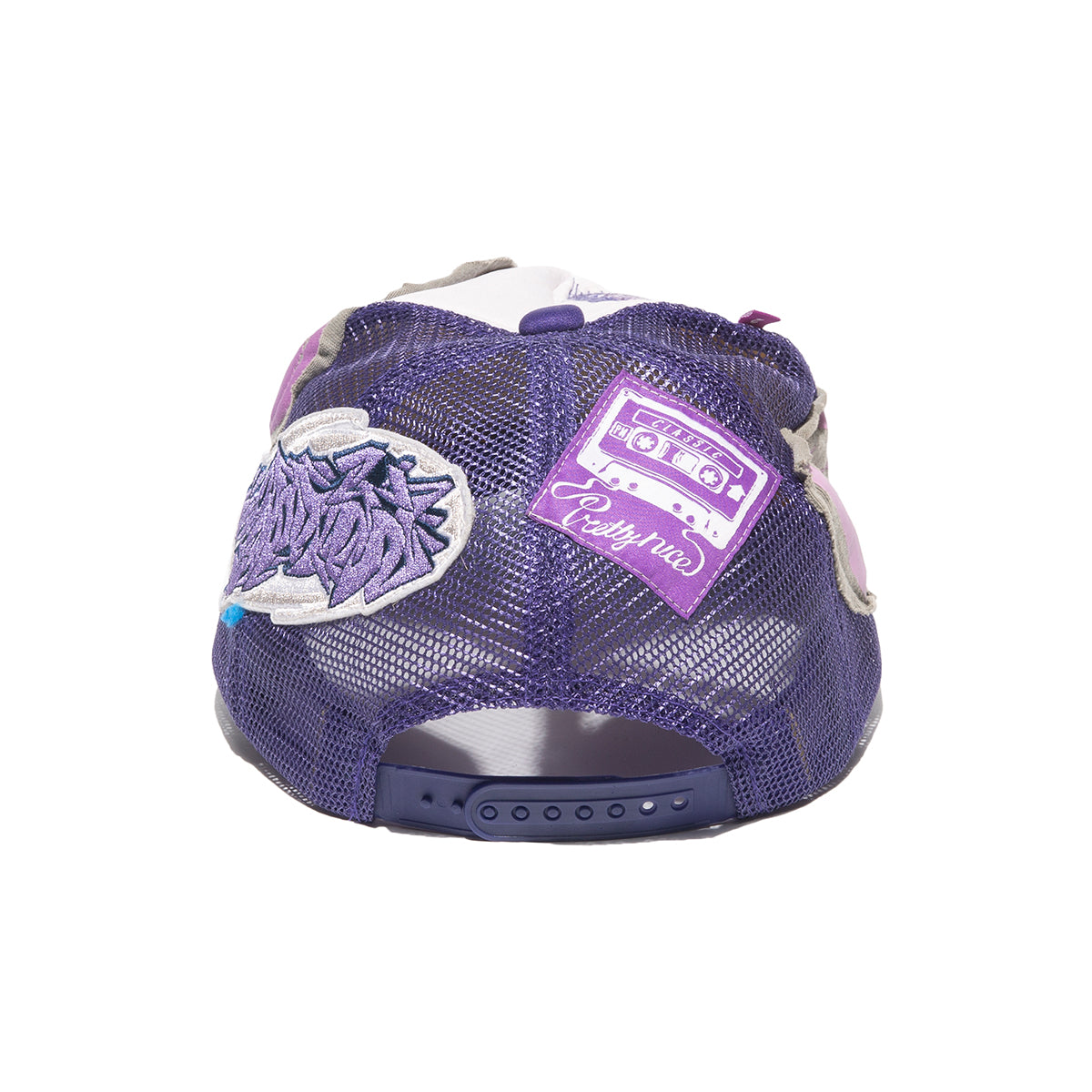 10 Rebuild Mesh Hat-Purple/White 