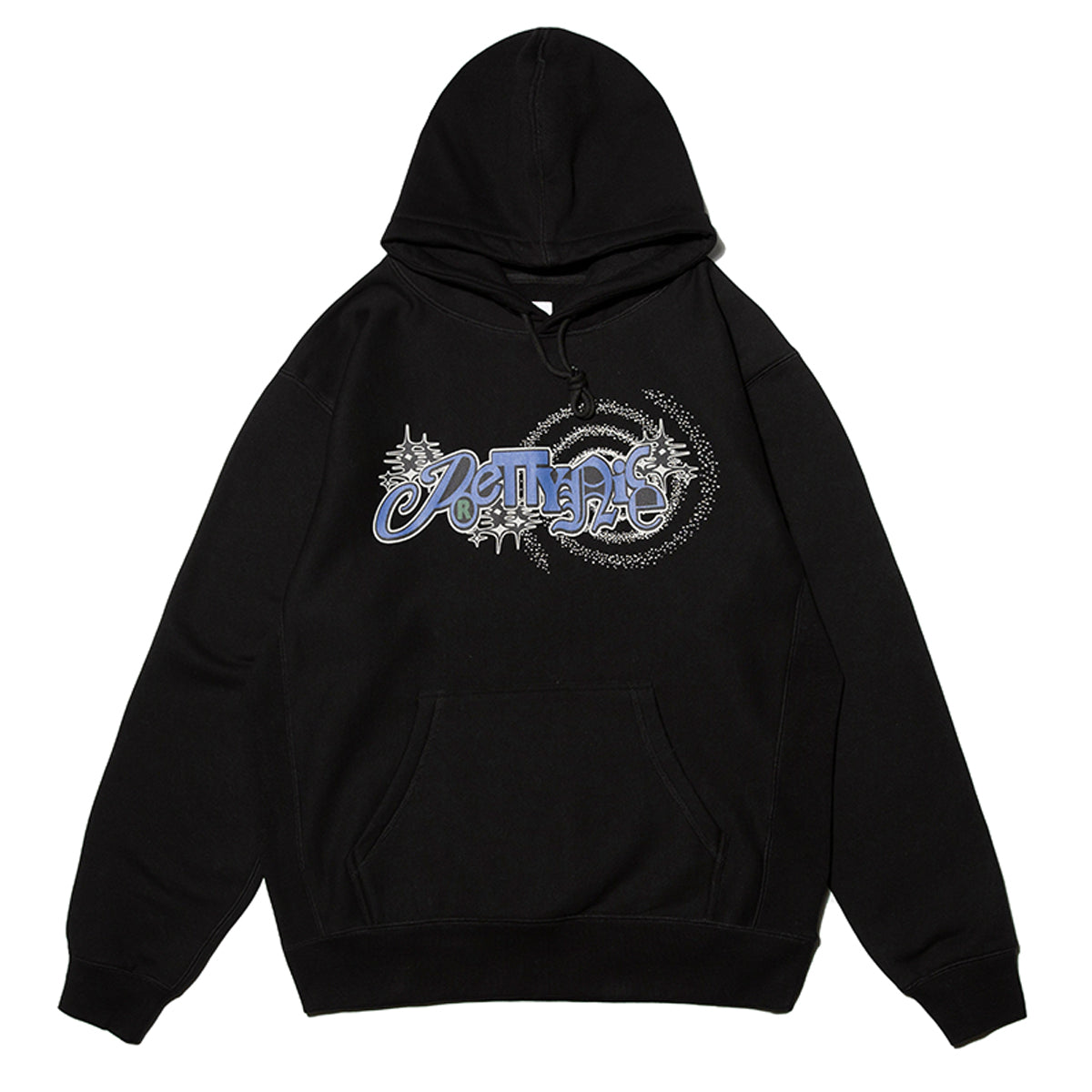 Three 5 Mafia Heavyweight Hoodie-Black