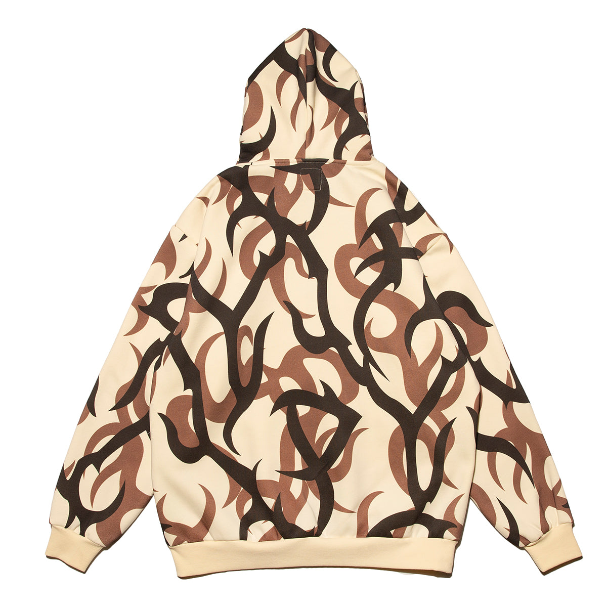 A.D.H.D. Full Zip Hoodie-Tribal Camo