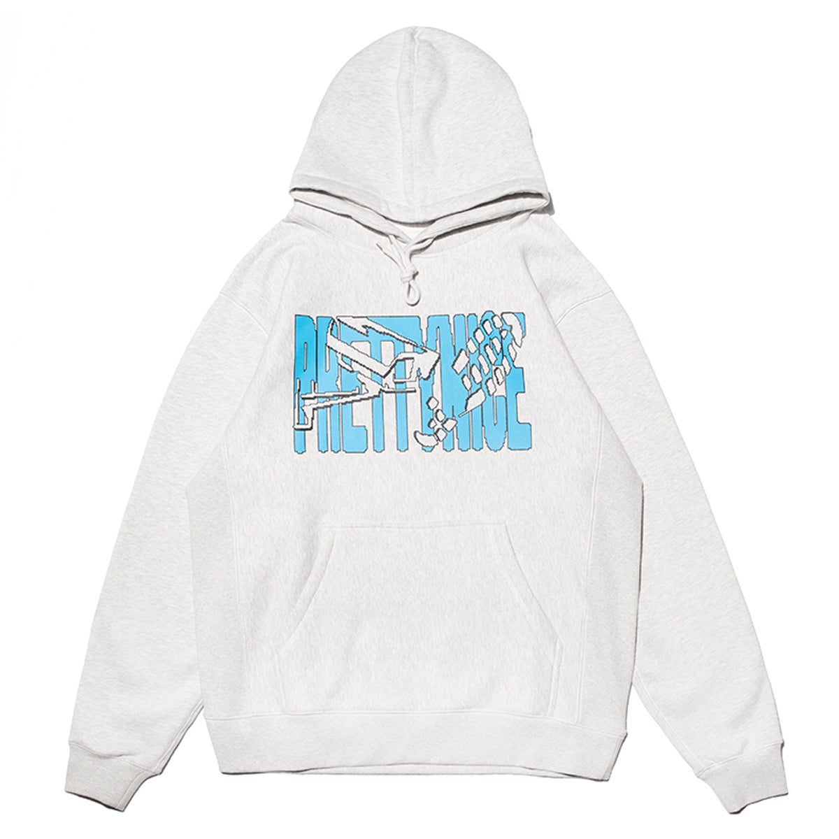 On the Run Heavyweight Hoodie-Ash