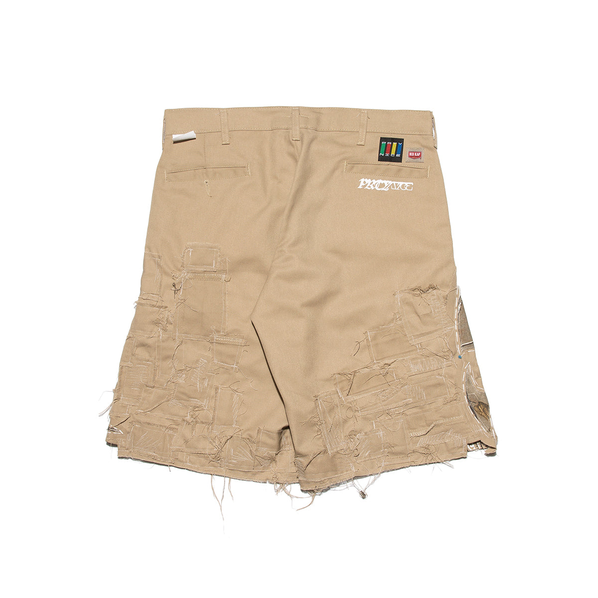 08 Rebuild Cargo Shorts-Khaki 