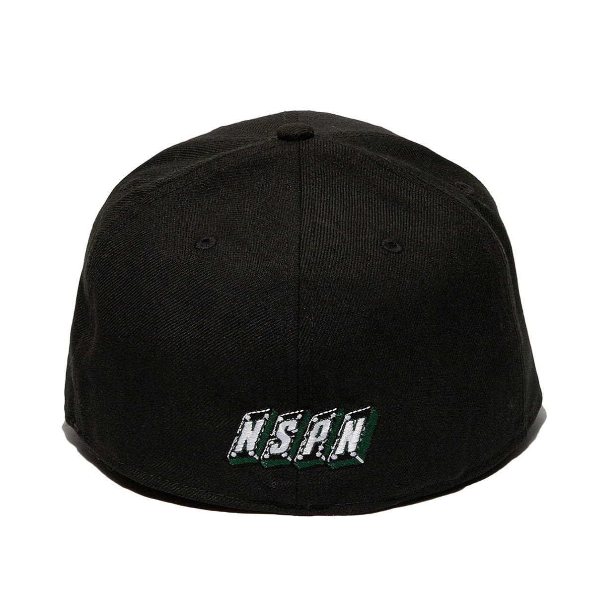 Bone New Era 59fIFTY Fitted Hat-Black